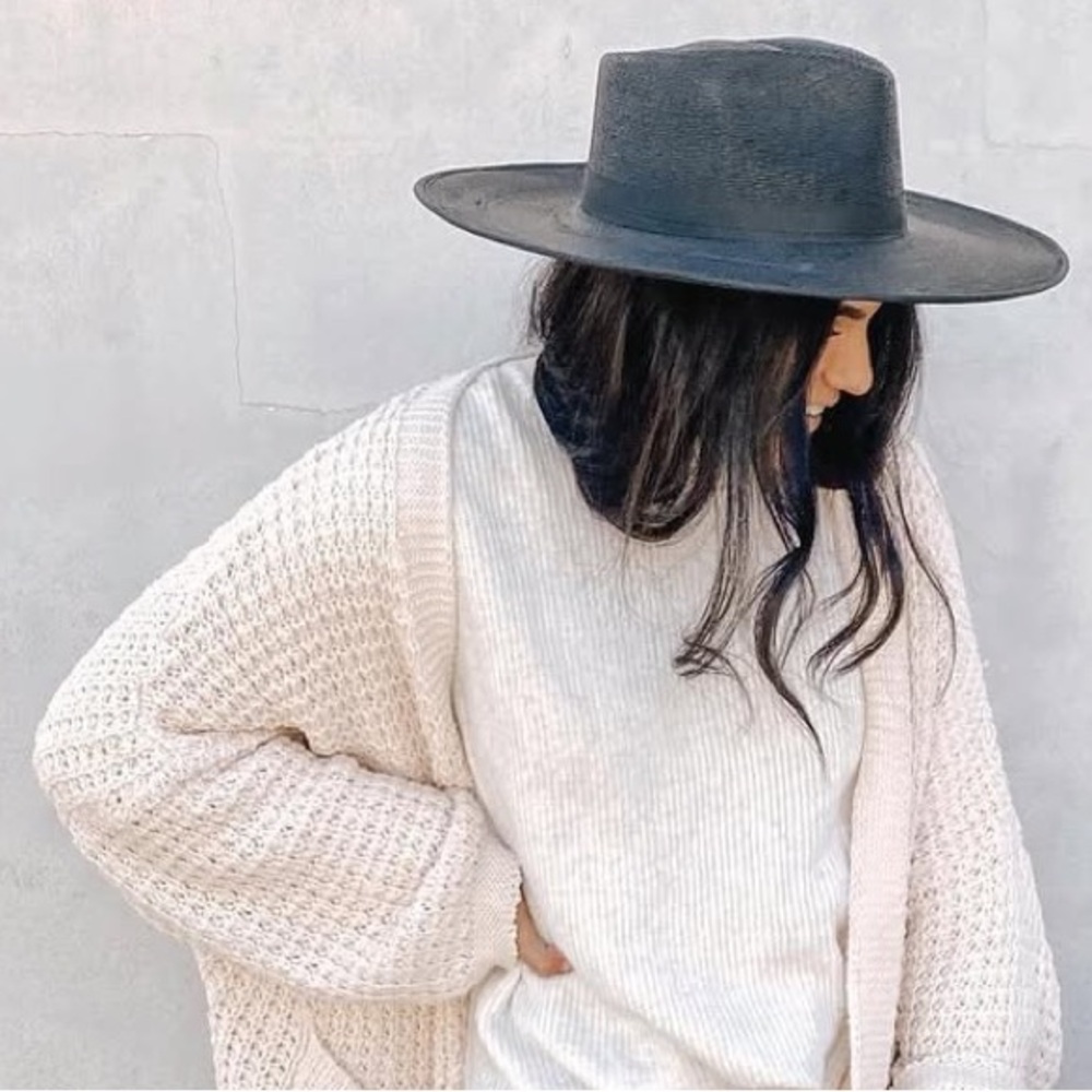 Brixton Black Woven Hat